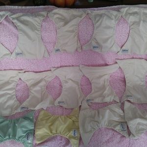 14 FuzziBunz X-Small Newborn Cloth Diapers